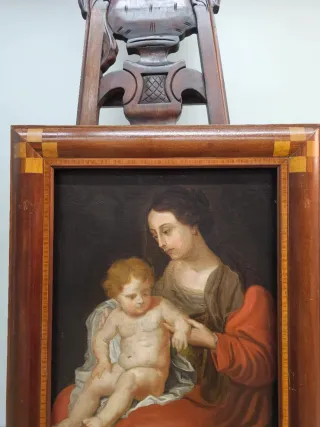 Pintura Escuela Italiana S. XVIII Marco