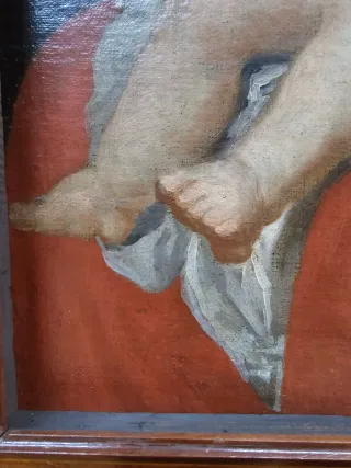 Pintura Escuela Italiana S. XVIII Marco