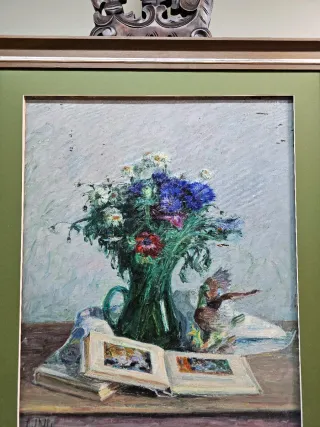 Postimpressionist European School (XX) Bodegon Flo