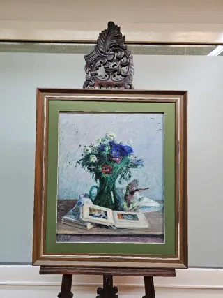 Postimpressionist European School (XX) Bodegon Flo