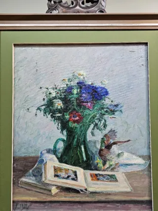 Postimpressionist European School (XX) Bodegon Flo