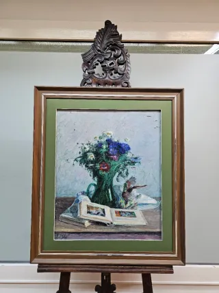 Postimpressionist European School (XX) Bodegon Flo