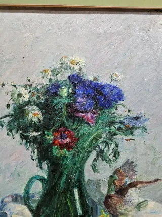 Postimpressionist European School (XX) Bodegon Flo