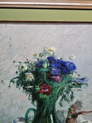 Postimpressionist European School (XX) Bodegon Flo