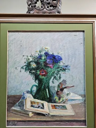 Postimpressionist European School (XX) Bodegon Flo