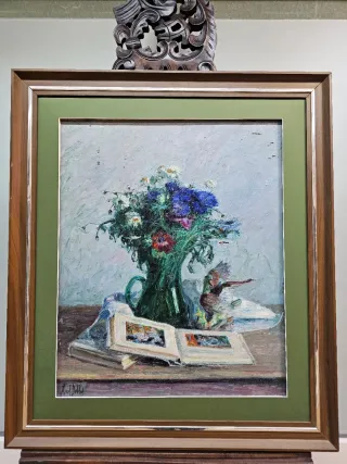 Postimpressionist European School (XX) Bodegon Flo