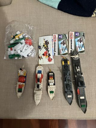 Lote Barcos Tente Antiguos