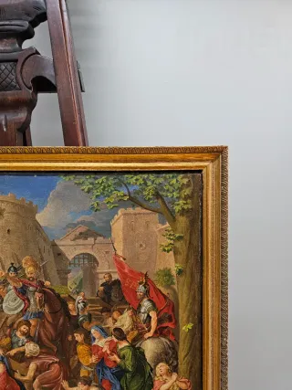 Escuela Francesa c.1630 Camino al Calvario