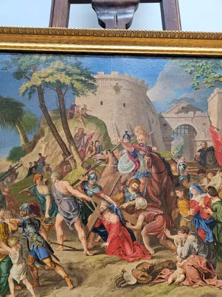 Escuela Francesa c.1630 Camino al Calvario