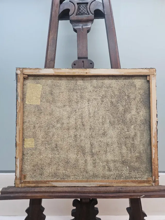 Atribuido a Rafael Zabaleta oleo de Burros