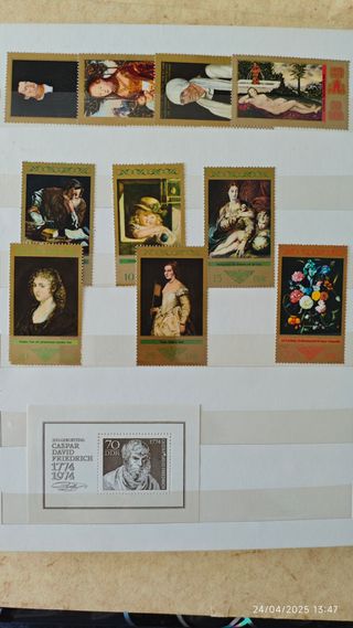 Lotti francobolli Germania Ovest e Berlino