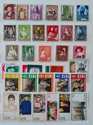 Lotti francobolli Germania Ovest e Berlino