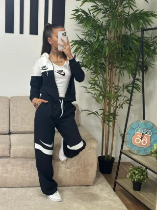 Conjunto Nike Air Blanco y Azul