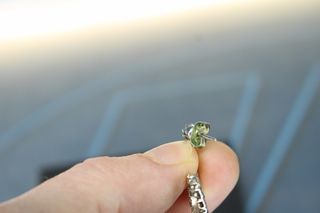 Pendientes vintage de perlas de agua dulce.