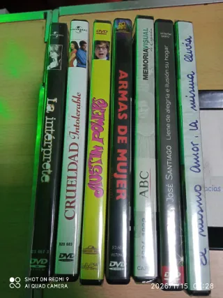 7 Películas DVD Acción/Comedia