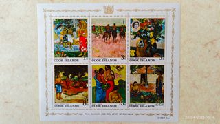 Francobolli Cook Islands Pasqua 1970