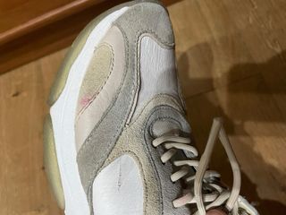 Zapatillas Geox Mujer Grises y Blancas