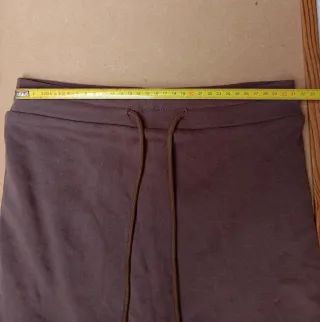 Falda pantalón marrón