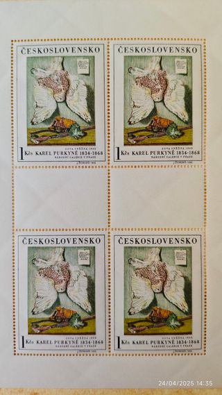 Francobolli Cecoslovacchia Kupka 1948