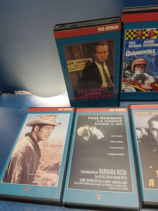 13 vhs, Películas de Paul Newman