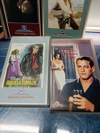 13 vhs, Películas de Paul Newman