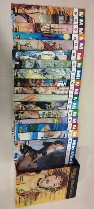 COMIC ERÓTICO COFRE 1 MILO MANARA Números 1 AL 17