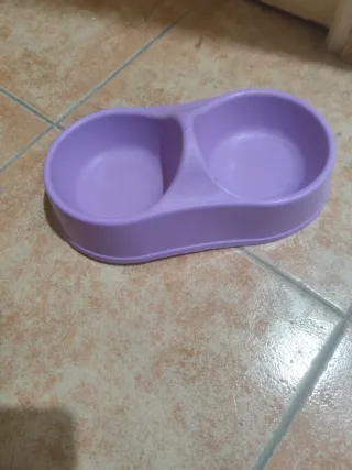 Lote perro pequeño (cama, jersey, juguetes, comer)