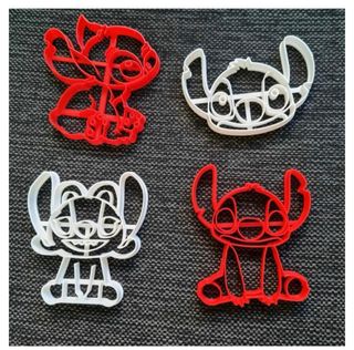Set 4 Tagliapasta Lilo & Stitch
