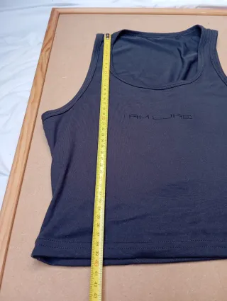 Camiseta negra "I am sure"