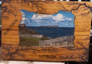 Cuadro de madera Mungakako Sustraiak