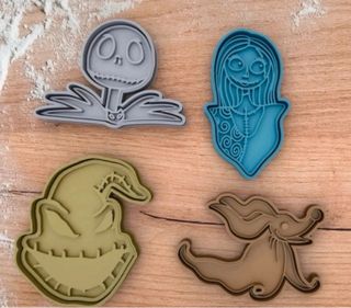 Set 4 Tagliapasta Nightmare Before Christmas