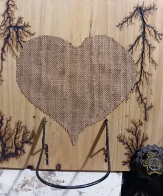 Cuadro Artesanal Madera y Metal