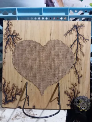 Cuadro Artesanal Madera y Metal