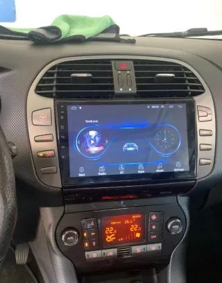 Rádio Fiat Bravo (07-13) Android 14 com Carplay.