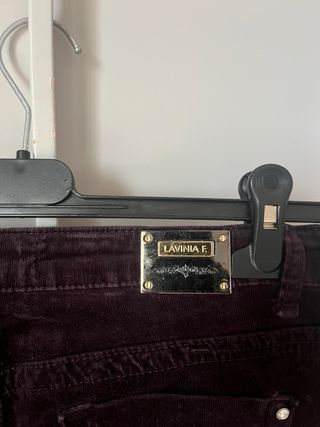 Pantaloni Lavinia Fontana viola