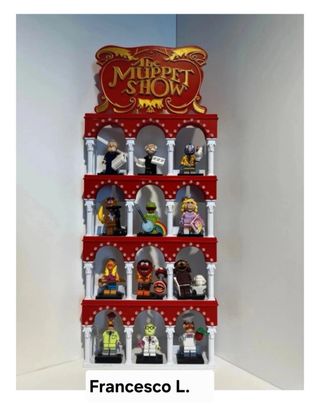 Display Muppet Show Lego (no minifigure)