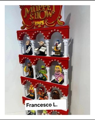 Display Muppet Show Lego (no minifigure)