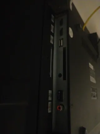 Televisión Smart TV Negra