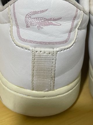 Zapatillas Lacoste Blancas Piel – Talla 37 – Mujer