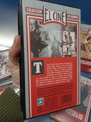 7 vhs, películas, Colección el cine de siempre