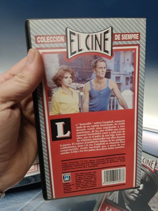 7 vhs, películas, Colección el cine de siempre