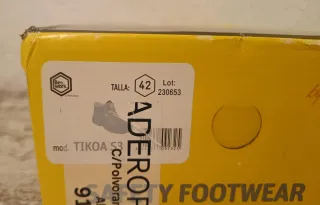 Botas de seguridad NUEVAS - Sin estrenar. Talla 42