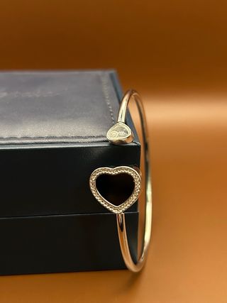 Chopard Bracciale Happy Heart Nero Argento