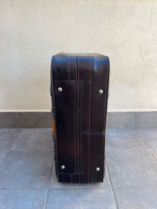 Maleta Vintage Piel Marrón
