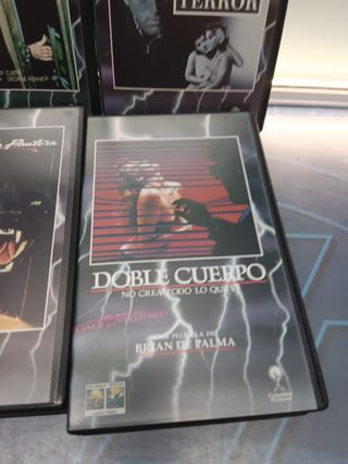 Lote 6 VHS , Películas de Suspense