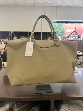 Bolso grande David Jones beige