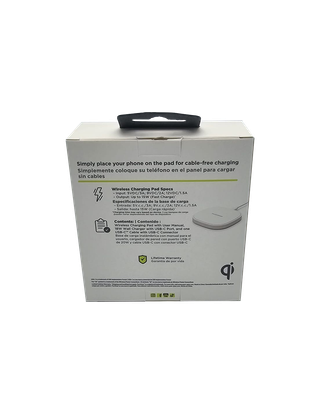 PUREGEAR Cargador Inalámbrico 15W Blanco