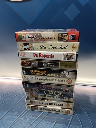 11 vhs, Películas , de Frank Sinatra