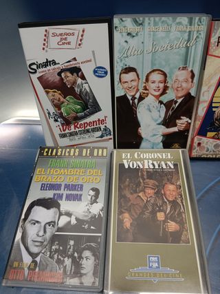 11 vhs, Películas , de Frank Sinatra