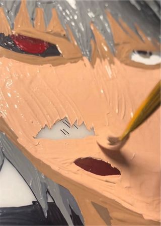 Tokyo Ghoul Ken Kaneki Quadro Anime Manga Figure